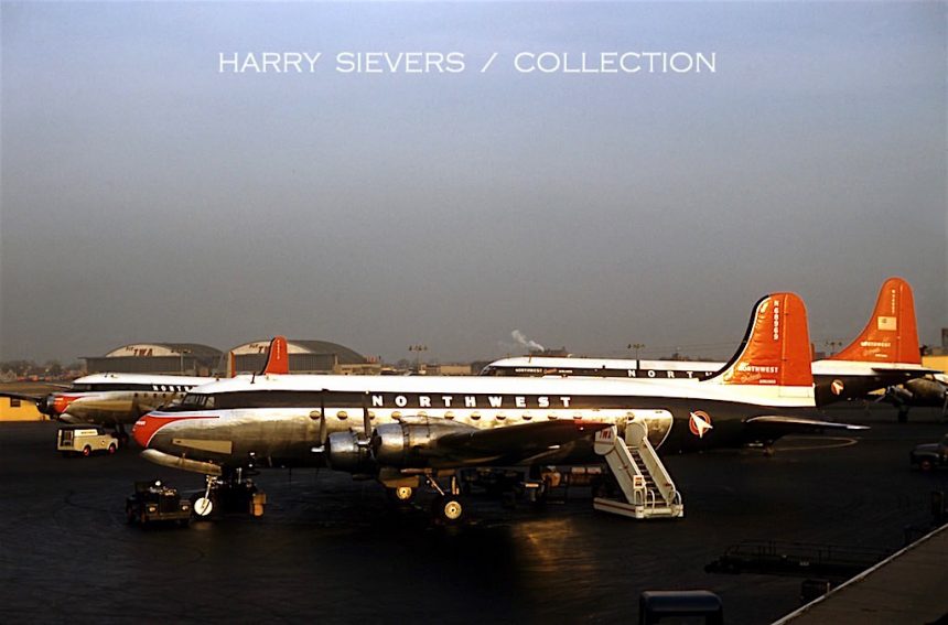 DC-4 N68969 MDW 11:56 Harry Sievers Col via JP