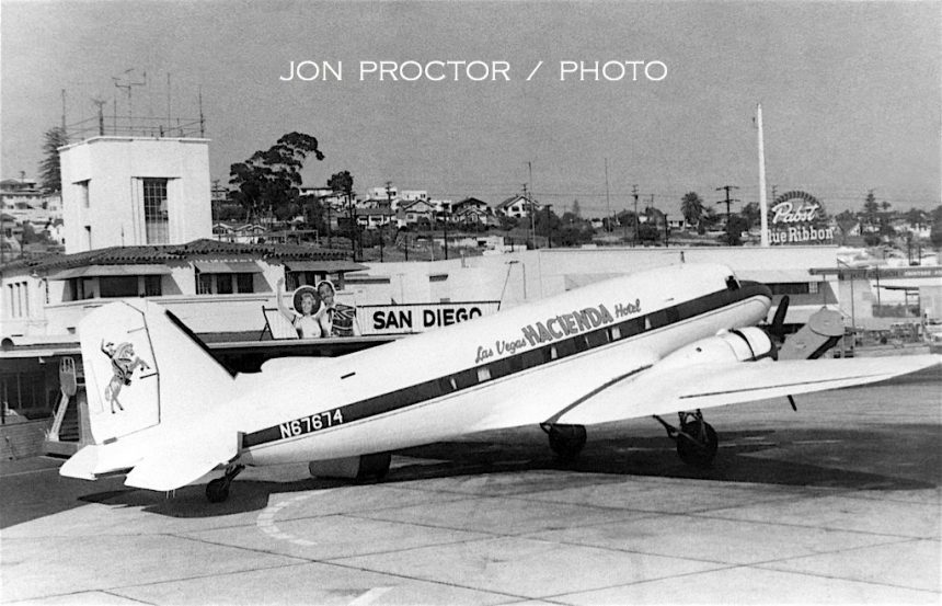 DC-3 N67674 SAN 06-1961