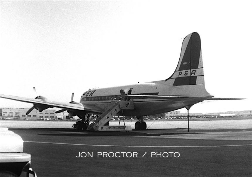 DC-4 N88747 SAN 1958-7080515