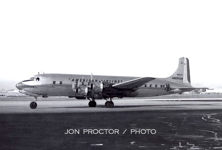 DC-6B N90757 SAN 6:11:60-cleaned