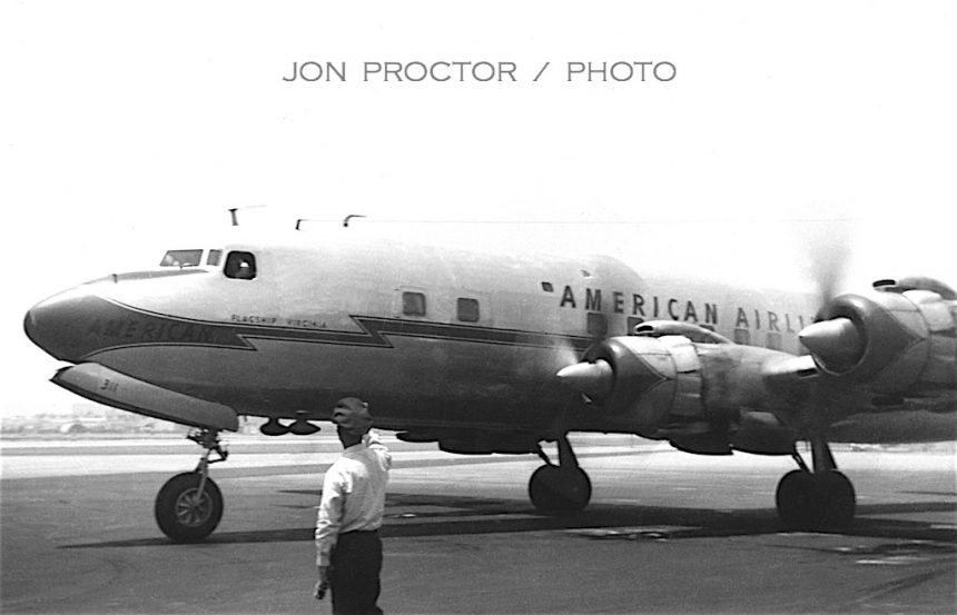 DC-7 N311AA SAN 1958 7357491