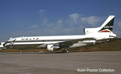 Two TWA L-1011-100s were leased to Delta, including N81028. 
