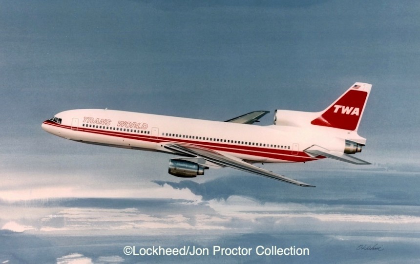 Lockheed pitched five 'white tail' L-1011-500s to TWA at the end of TriStar production.