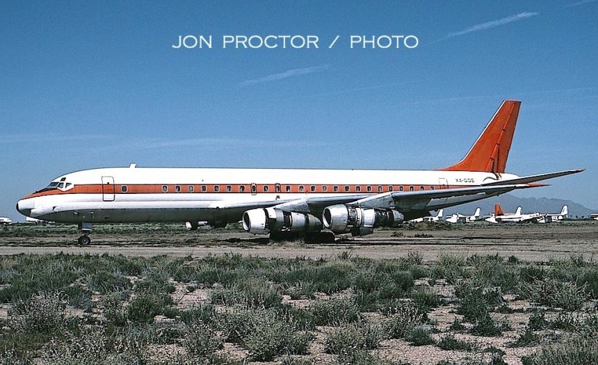 DC-8-51 XA-DOE MZJ 3:23:90