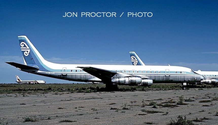 DC-8-51 ZK-NZC MZJ 3:19:87